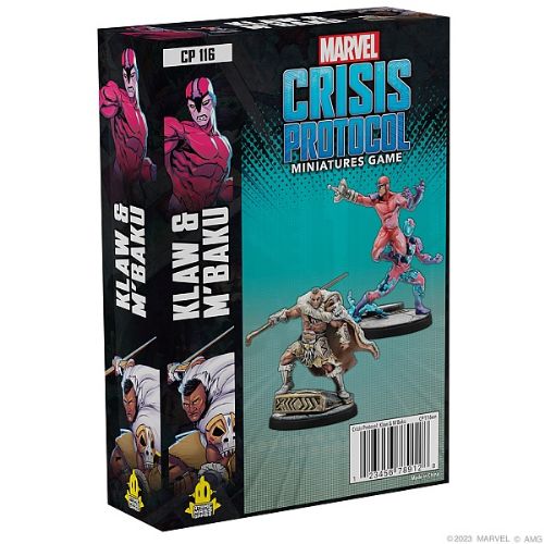 Marvel Crisis Protocol Klaw and M'Baku character pack